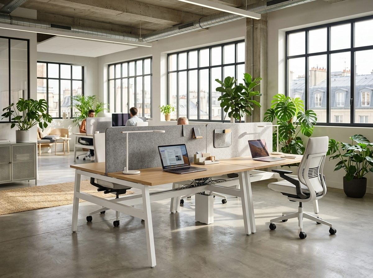 Steelcase FrameOne d&rsquo;occasion en univers bureautique professionnel