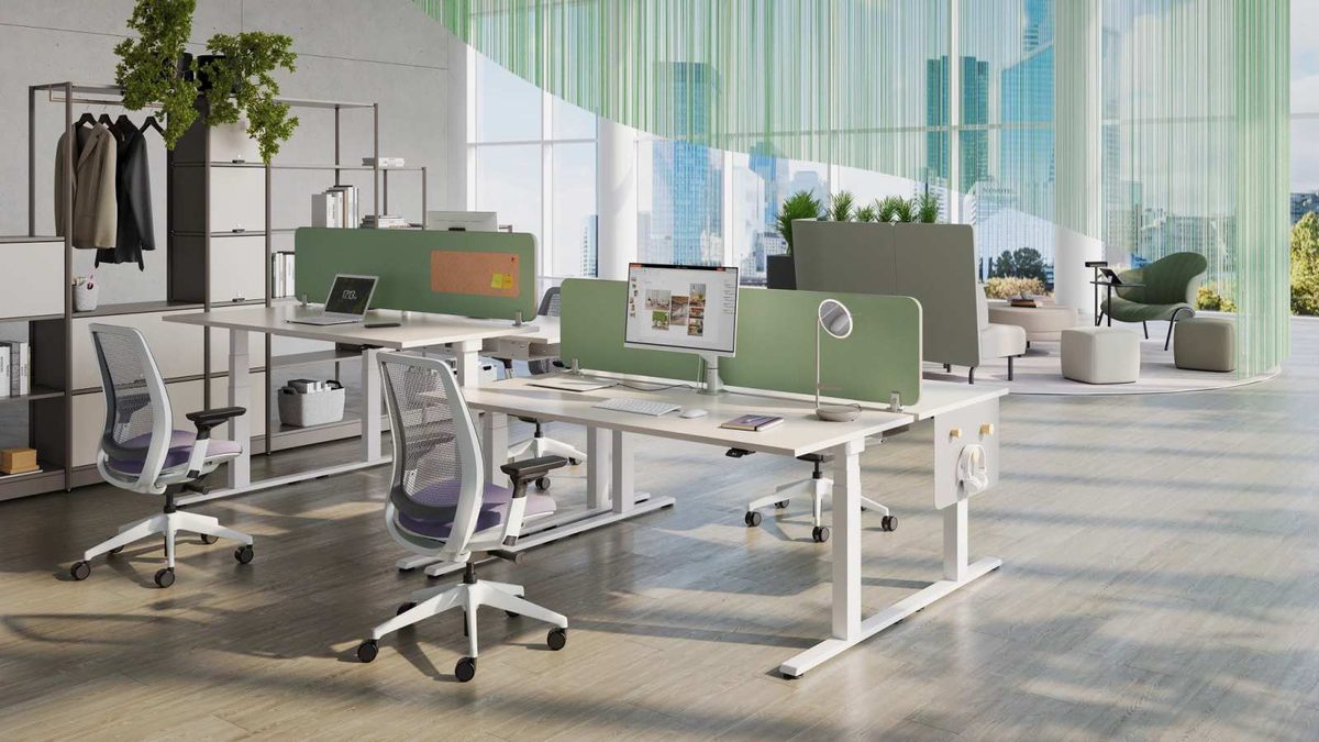Steelcase Migration SE d&rsquo;occasion en univers bureautique professionnel
